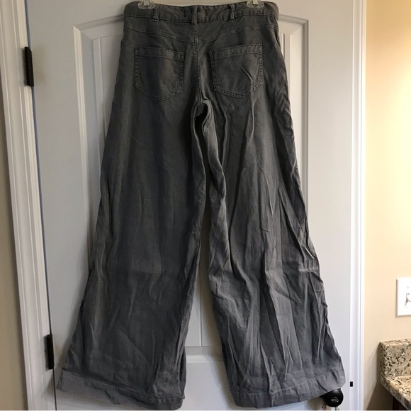 🌸RARE VINTAGE Free People Wide Leg Pants - Picture 11 of 15